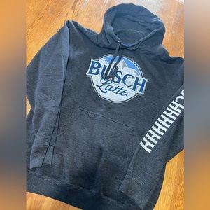 Busch Latte Hooded Sweatshirt Large